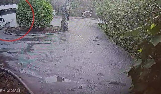 Kaza anı kameralarda