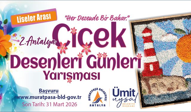 ANTALYA ÇİÇEK DESENLERİ GÜNLERİ