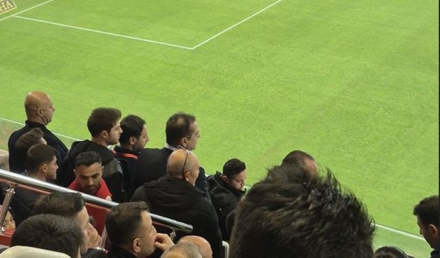 Başkanı görenler şaşkına döndü