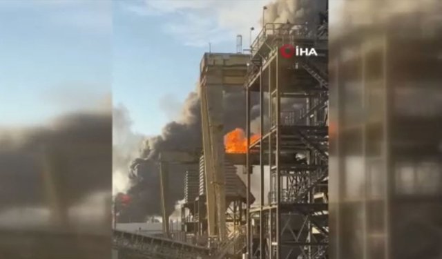 ABD'nin Teksas eyaletindeki petrol rafinerisinde patlama