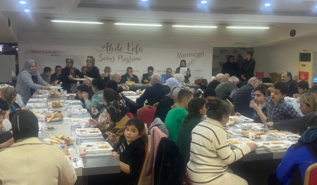 Güler: “Aynı sofrada buluşmak, aynı ideallerde birleşmektir”