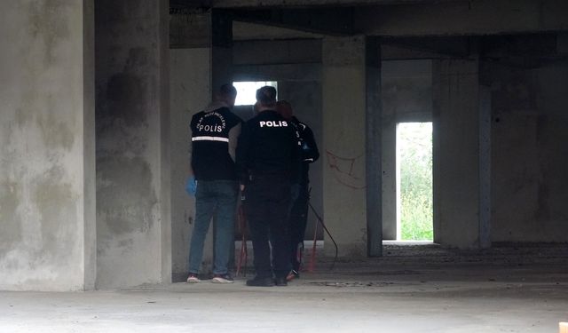 Kepez'de inşaatta erkek cesedi bulundu
