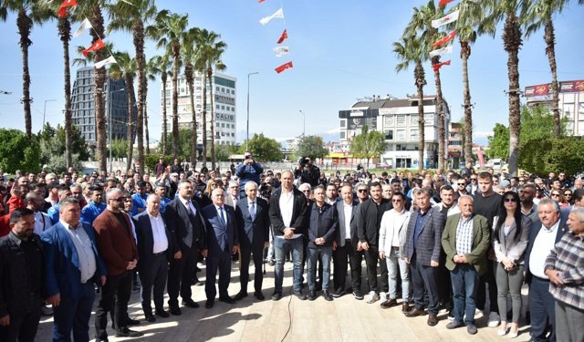 Ali Gürbüz’e coşkulu karşılama