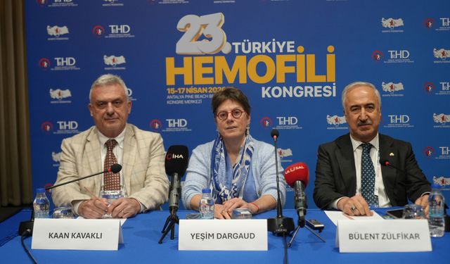 Hemofili kongresi Antalya’da başladı