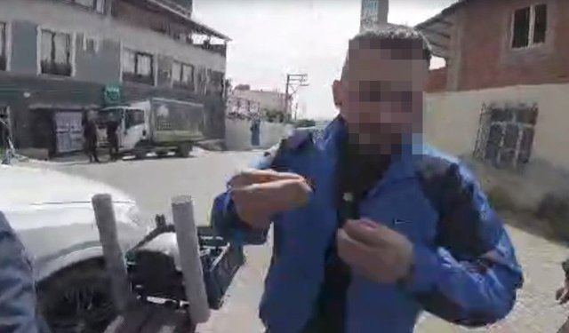 Korna çaldı, darp edildi