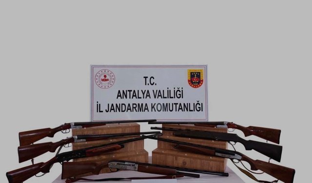 Jandarmadan ruhsatsız silah operasyonu