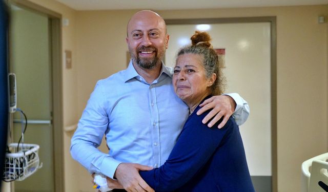 Kapalı ameliyatla kurtarıldı