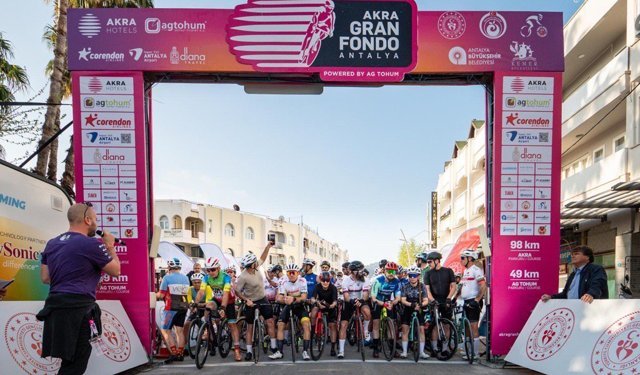 Antalya Airport'tan AKRA Gran Fondo'ya destek