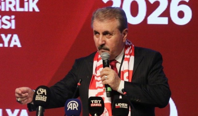 BBP Genel Başkanı Destici, Antalya İl Kongresi'nde konuştu