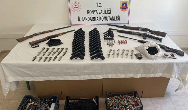 Jandarmadan silah kaçakçılarına operasyon