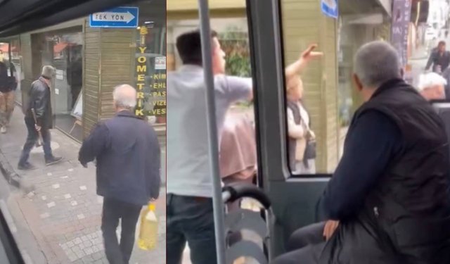 Trafikte baltalı dehşet