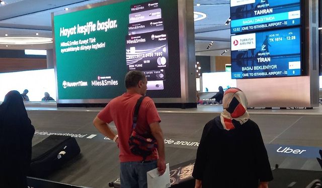 İstanbul'da İran uçuşları başladı