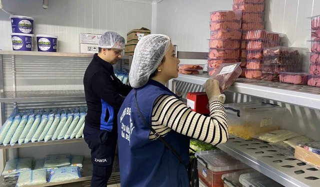 Zabıta ekiplerinden denetim