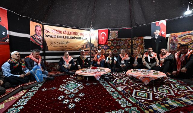 Yörük Türkmen Toyu başladı