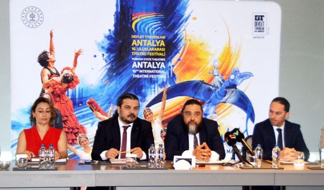 Dünya tiyatroları Antalya'da buluşuyor