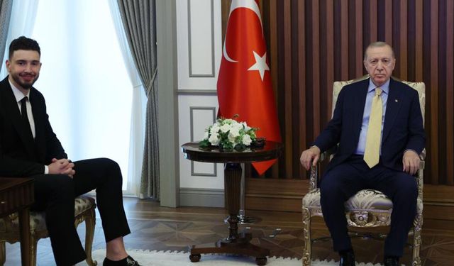 Erdoğan, Alperen Şengün’ü kabul etti