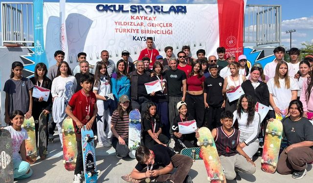 Antalyalı sporcu Türkiye ikincisi oldu