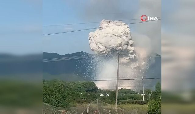 Havai fişek fabrikasında patlama: 26 ölü, 61 yaralı