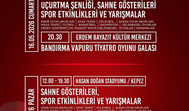 Kepez'de 19 Mayıs coşkusu