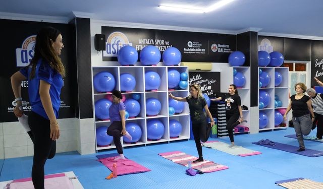 Alanya'da ücretsiz pilates kursu