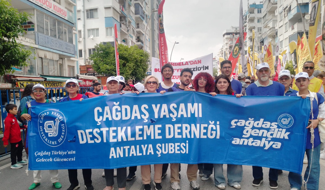 ÇYDD Antalya, gençler ve çocuklar için ses yükseltti