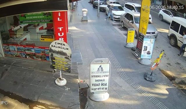 Silahlı saldırı anı kamerada