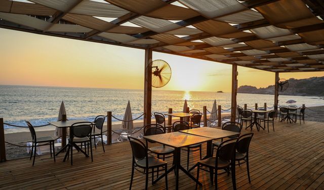 Alanya'da halk plajları hizmette
