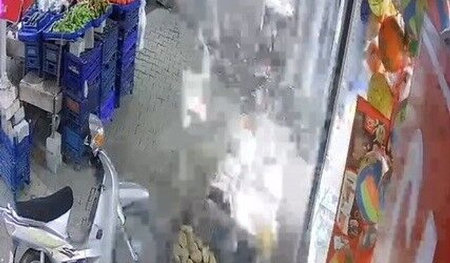 Sirke şişesi bomba gibi patladı