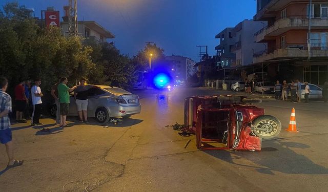 Serik'te kaza: 4 yaralı