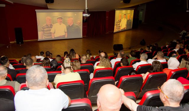Gala gösterimi Manavgat'ta gerçekleşti