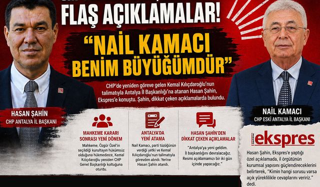 Hasan Şahin’den flaş açıklamalar: Nail Kamacı benim büyüğümdür
