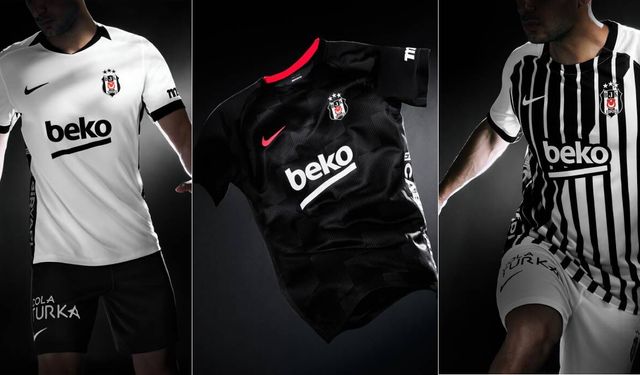 Beşiktaş yeni sezon formalarını tanıttı