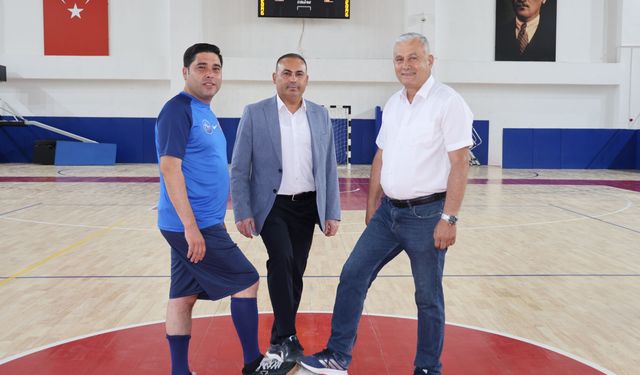 Aksu'da futsal turnuvası