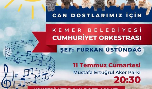 Kemer’de yaz akşamları müzikle şenleniyor