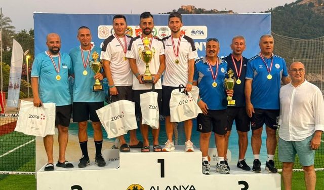 Alanya'da turnuva sona erdi