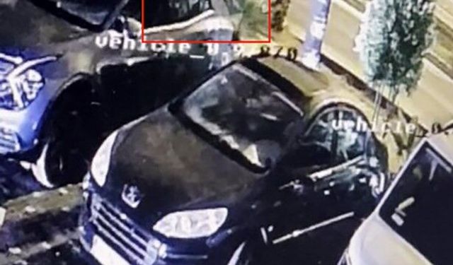 Alanya'da hırsız kameraya yakalandı