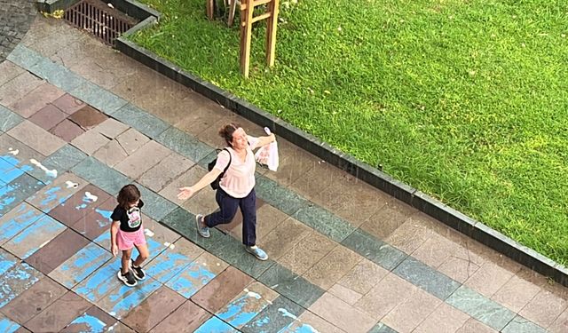 Antalya'da Temmuz ayında yağmur sürprizi!