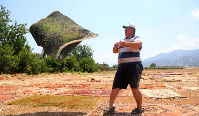 Eski halılar 5 bin dolara satılıyor