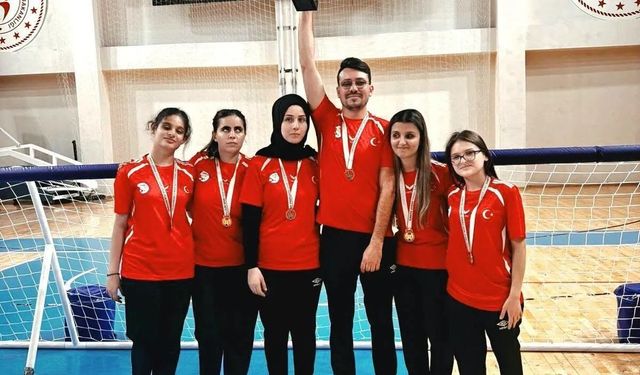 Antalya'nın goalball takımı namağlup şampiyon