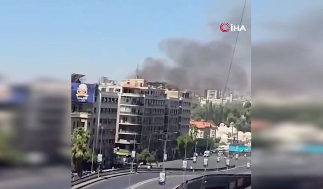 Macron’un ziyaret ettiği Şam’da çifte patlama