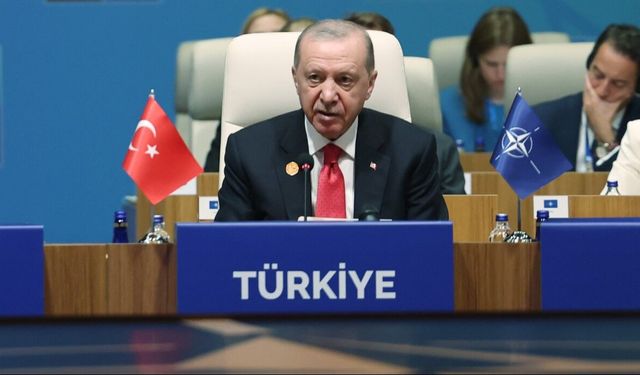 Erdoğan, NATO Zirvesi'nde konuştu