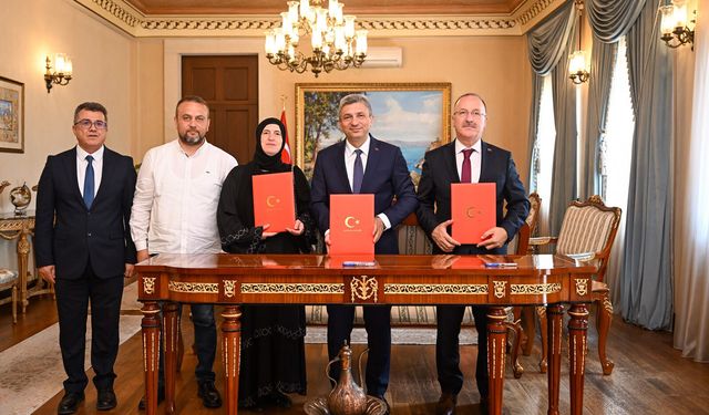 Antalya'da eğitim alanı protokolü
