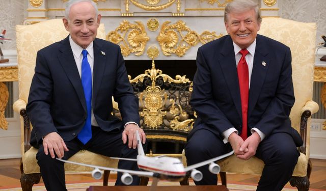 Trump ile Netanyahu Beyaz Saray'da görüştü