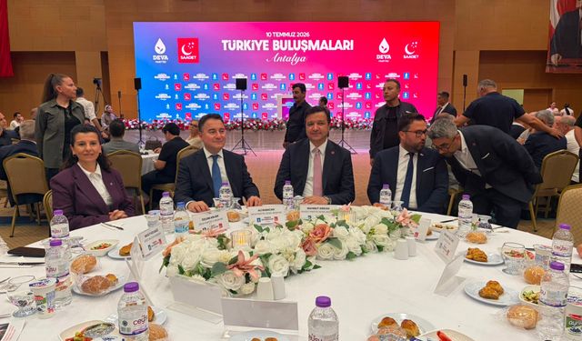 Türkiye Buluşmaları'nın ikinci durağı Antalya oldu