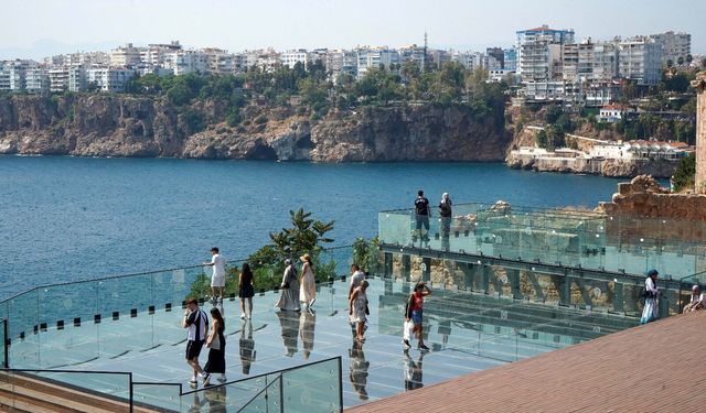 Antalya'da turistlerin yeni gözdesi
