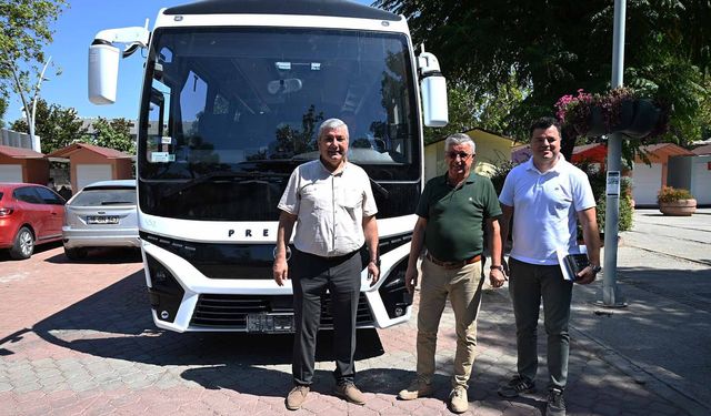 Kemer'de sporculara yeni otobüs
