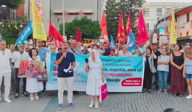 Antalya’dan barış çağrısı