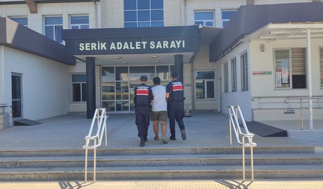 Serik'te tutuklama kararı