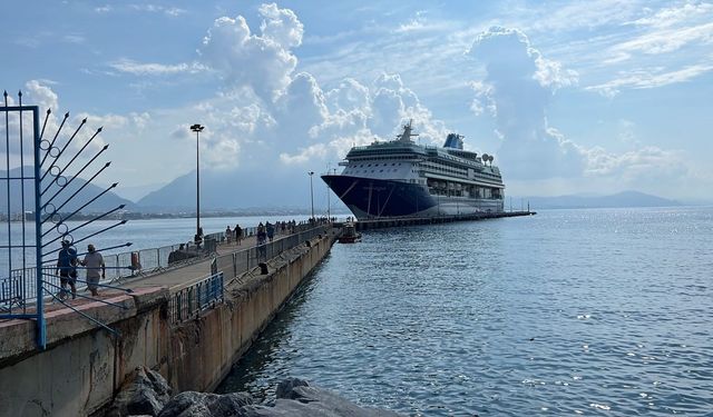 'Marella Discovery' Alanya'da