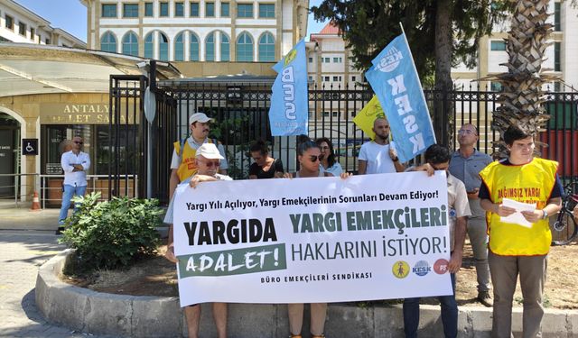 BES Antalya’dan yargı için çağrı